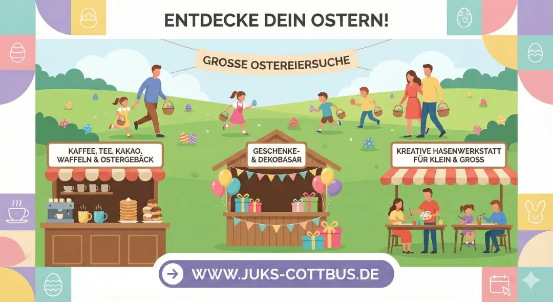 Ostermarkt 2026 im JUKS e.V.